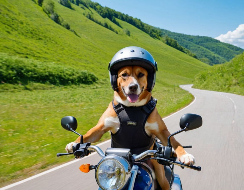 Hund auf dem Motorrad mitnehmen: Sicherheitsausrüstung und Grenzen des Machbaren