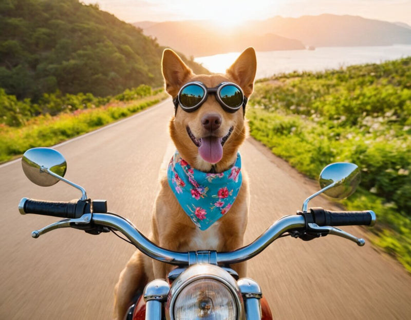 Hund auf dem Motorrad: Voraussetzungen, Sicherheit und Alternativen
