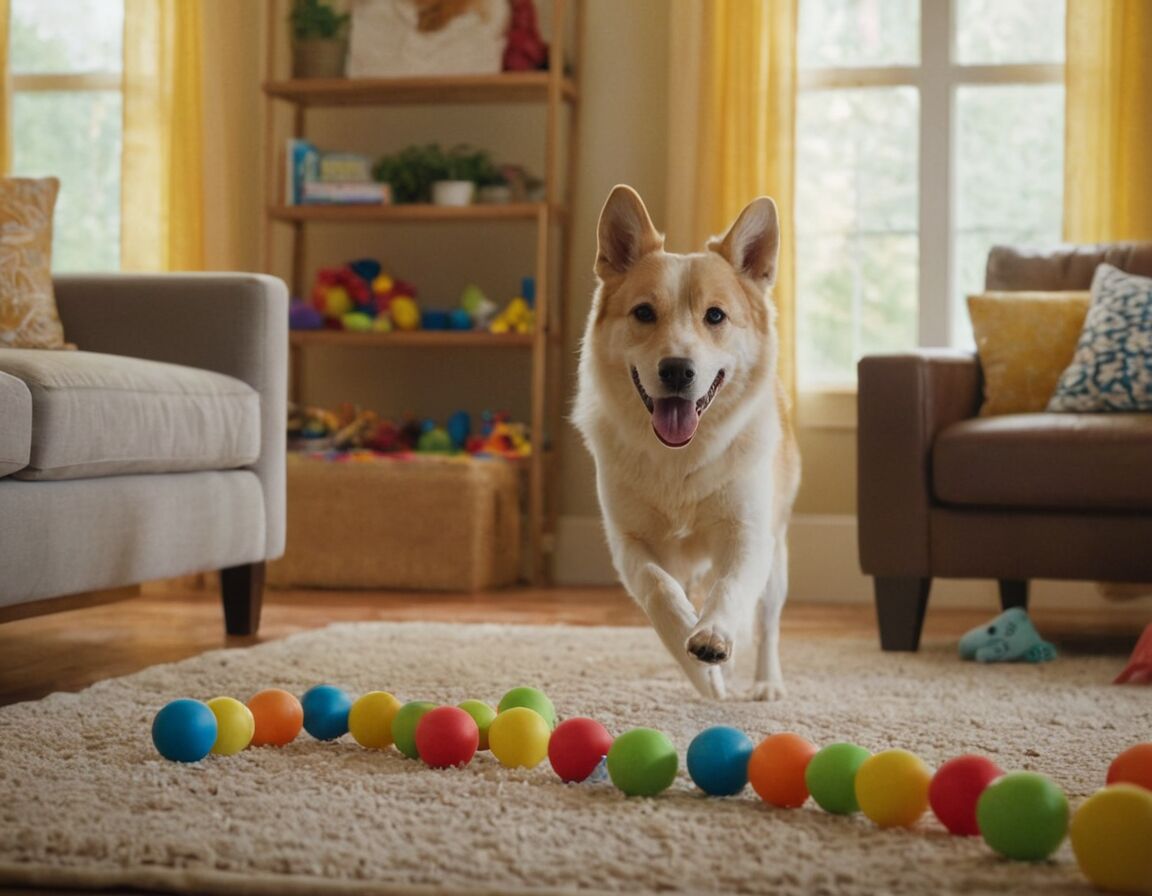 Hundespiele für drinnen: Kreative Ideen, um Ihren Hund geistig und körperlich zu fordern