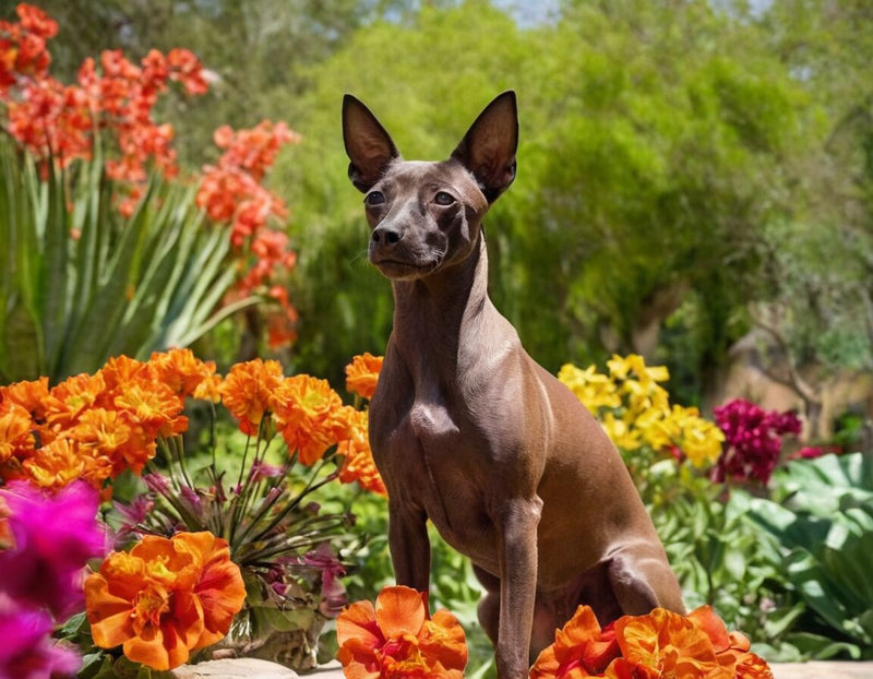 Xoloitzcuintle mit Fell: Der exotische Mexikaner