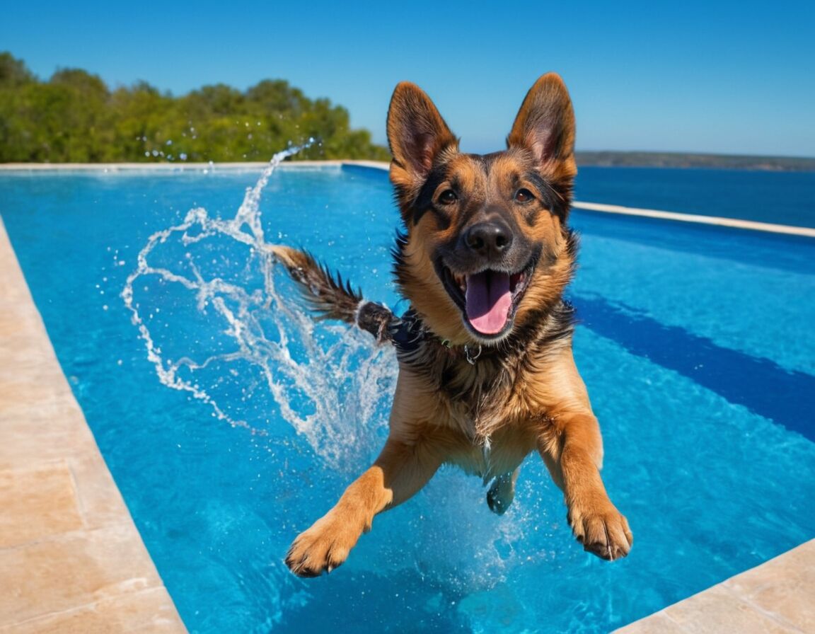 Dog Diving: Wasserspaß für aktive Hunde