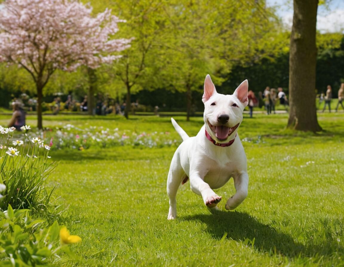 Mini Bull Terrier: Kleiner Hund mit großem Charakter