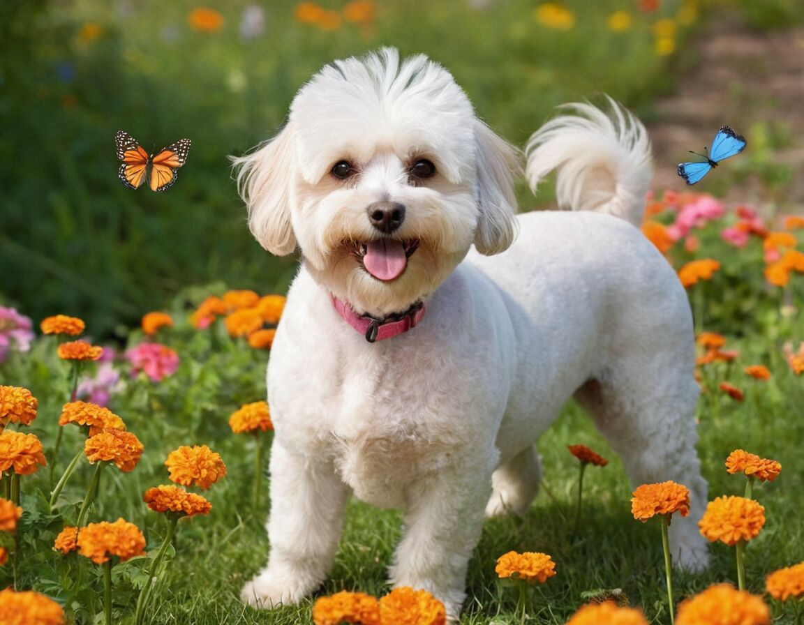 Dansky: Die bezaubernde Mischung aus Dandie Dinmont Terrier und Pudel