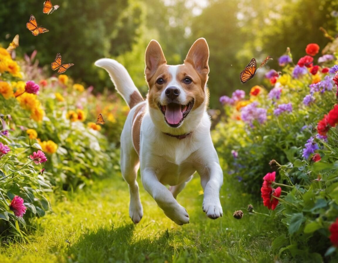 Hund schnappt in die Luft: Mögliche Ursachen von Insektenjagd bis Stress