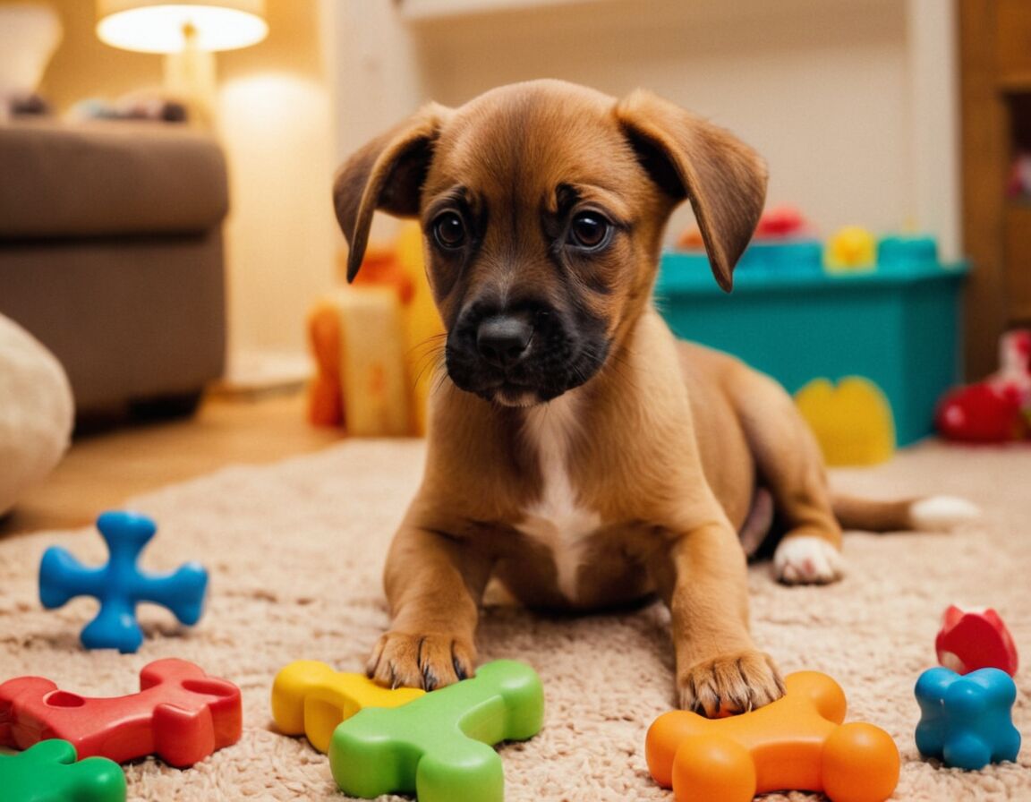 Denkspiele für Welpen zuhause: So fördern Sie Ihren Welpen