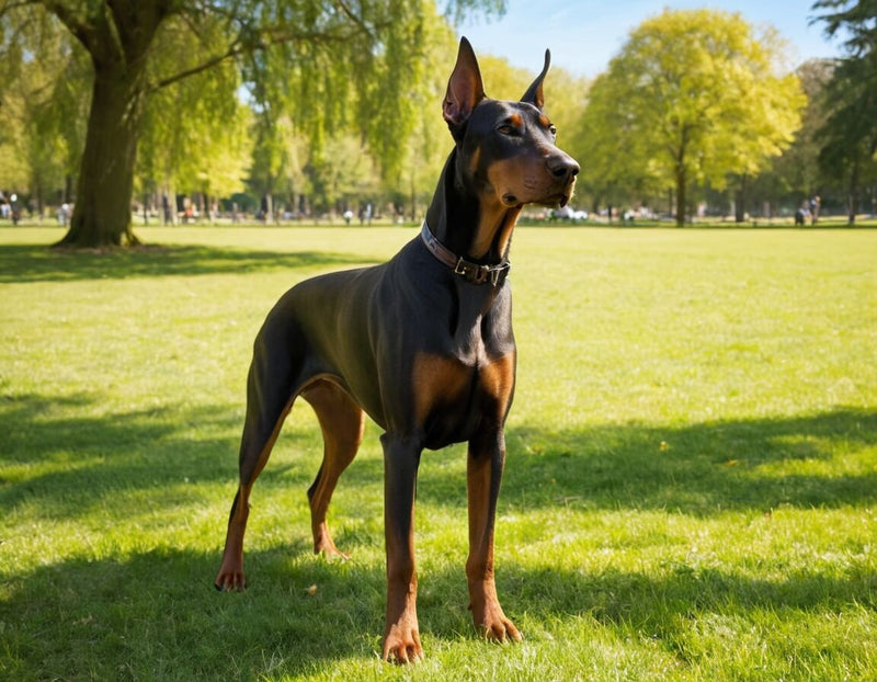 Dobermann Männchen: Eigenschaften und Pflege des treuen Wachhundes