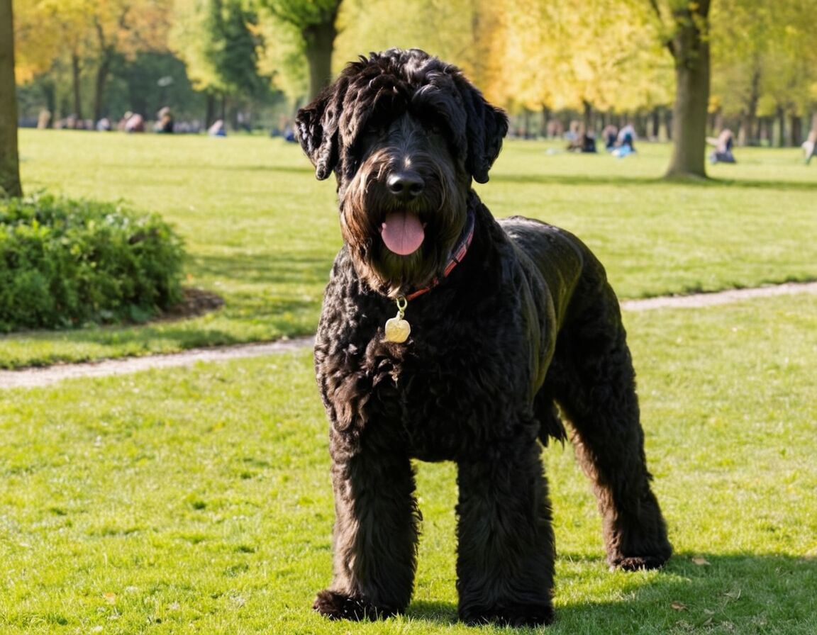 Russische Dogge: Charakter und Pflege des Russischen Schwarzen Terriers