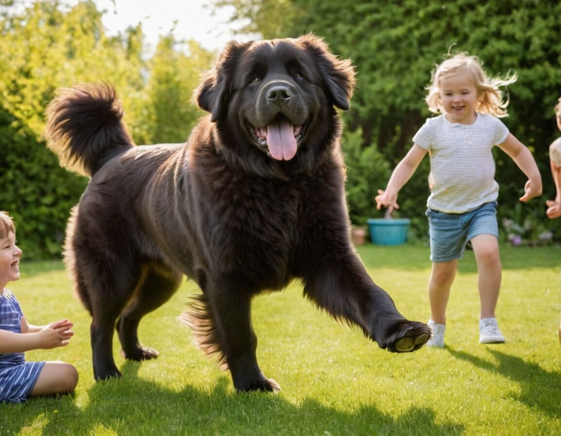 Neufundländer: Preis und Besonderheiten der sanften Riesen