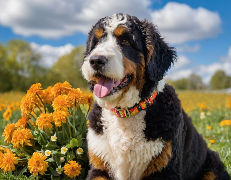Bernersennen-Pudel-Mix: Der Bernedoodle im Porträt