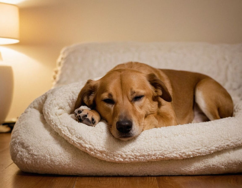 Alter Hund ist nachts unruhig: Warum Seniorhunde schlecht schlafen und wie man ihnen hilft