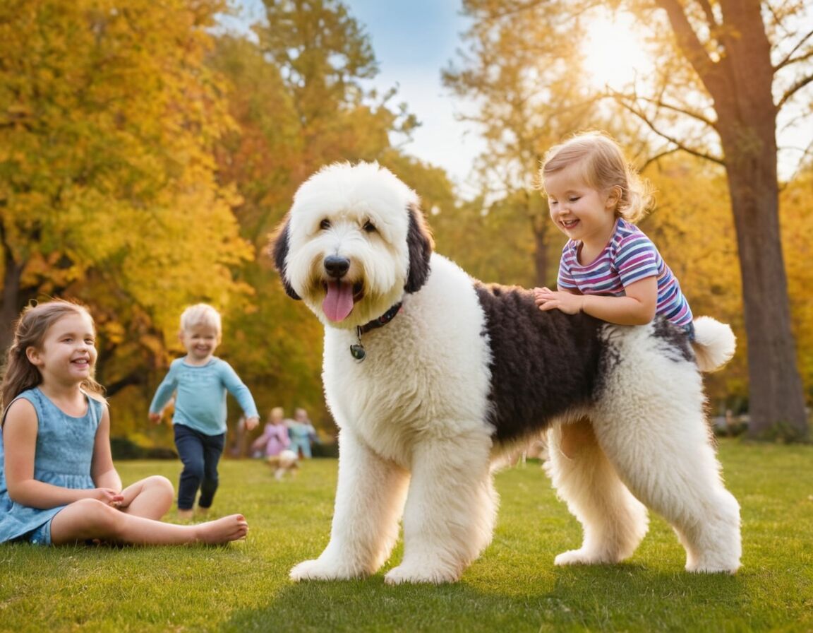 Sheepadoodle: Der ideale Hybrid aus Schäferhund und Pudel für Familien