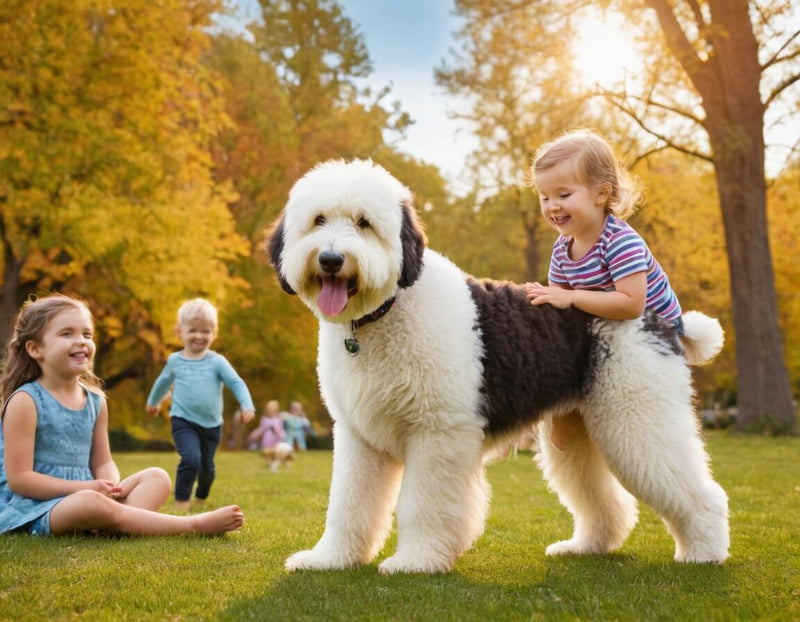 Sheepadoodle: Der ideale Hybrid aus Schäferhund und Pudel für Familien