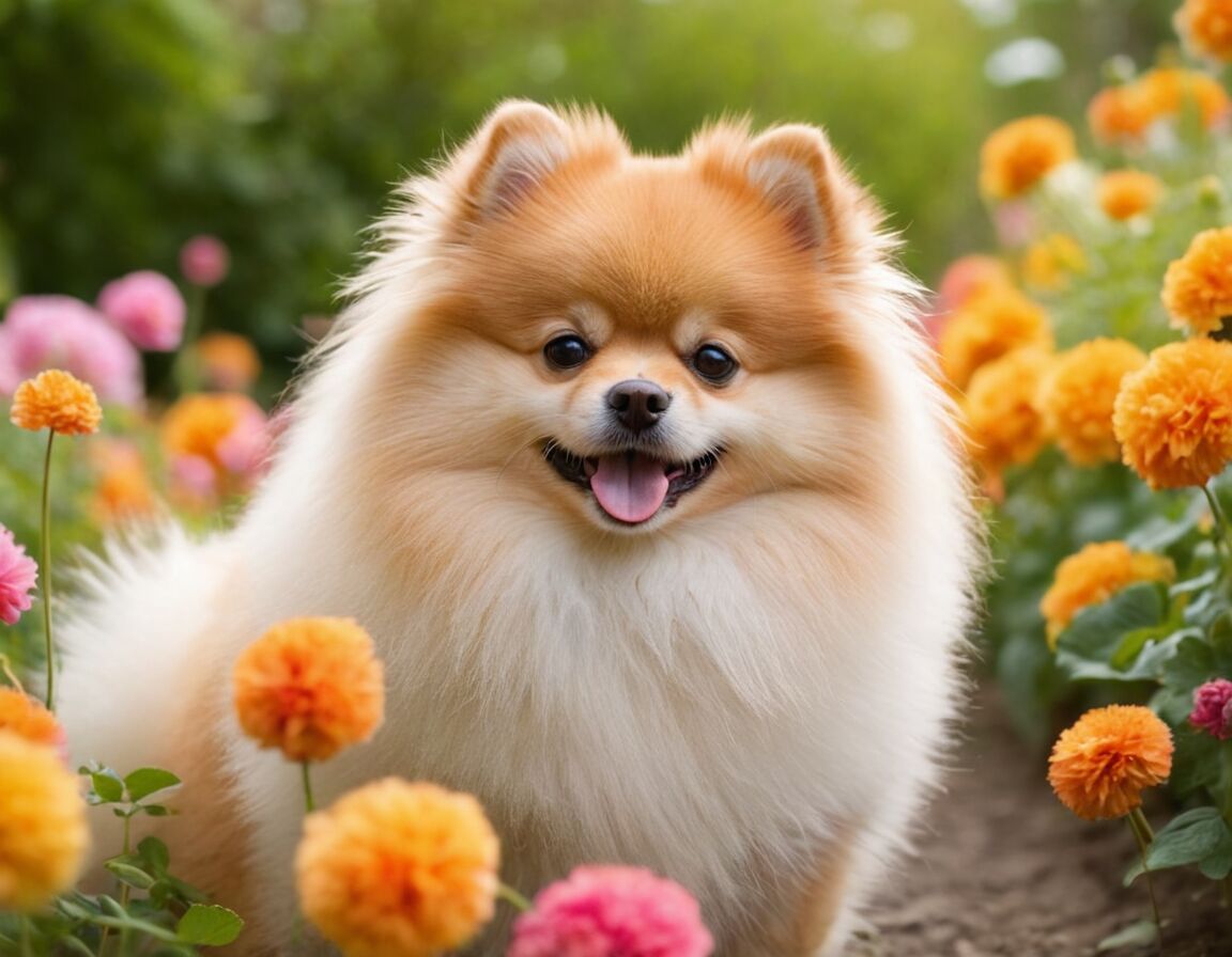 Zwergspitz: Kosten und Haltung der flauschigen Begleiter