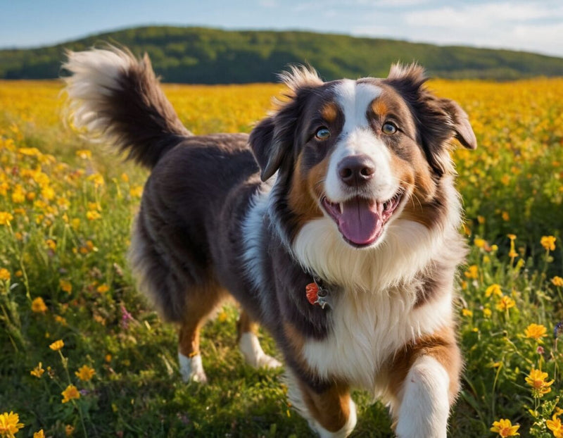 Australian Shepherd Doodle: Hybrid aus Hütehund und Pudel im Porträt