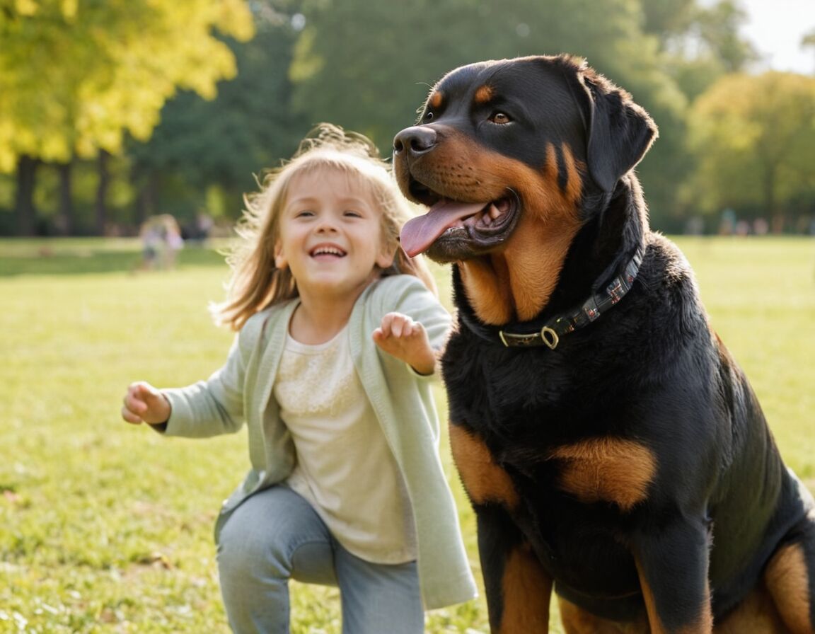 Rottweiler und Kinder: Harmonisches Zusammenleben und Sicherheitstipps