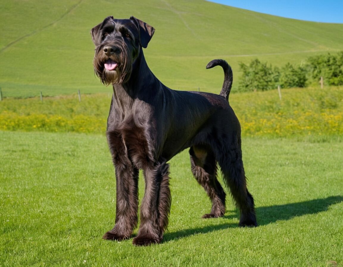 Riesenschnauzer in Braun: Gibt es das wirklich? Farbvarianten und Zuchtstandards