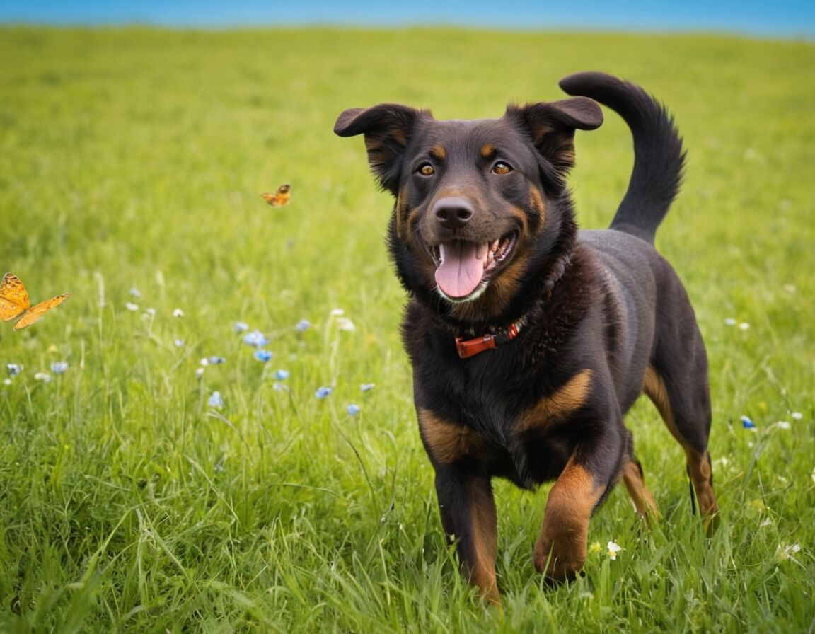 Hund braun-schwarz: Welche Rassen haben diese Färbung und wie oft kommt sie vor?