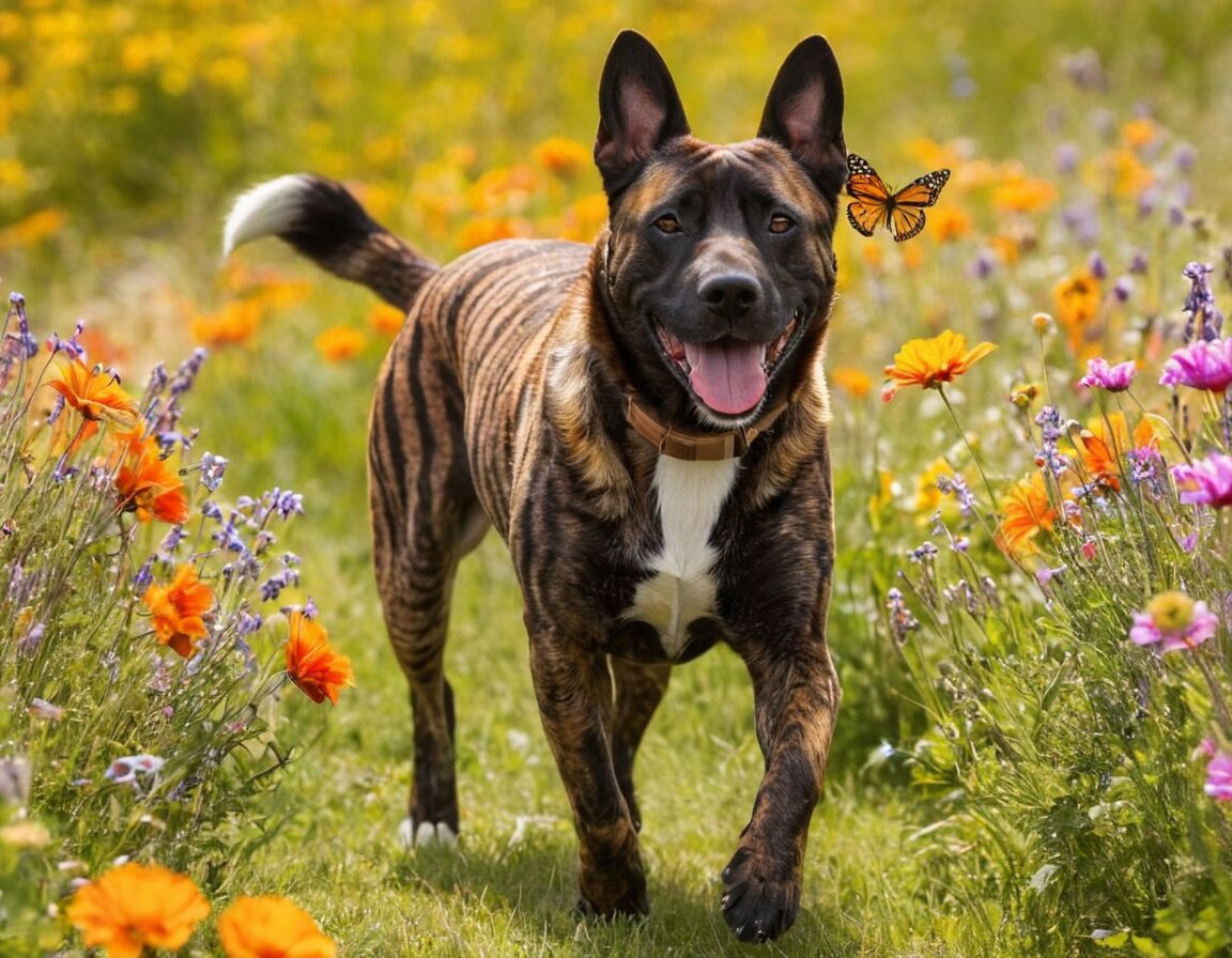 Hund mit Streifen auf dem Rücken: Brindle, Aalstrich oder seltene Mutationen?
