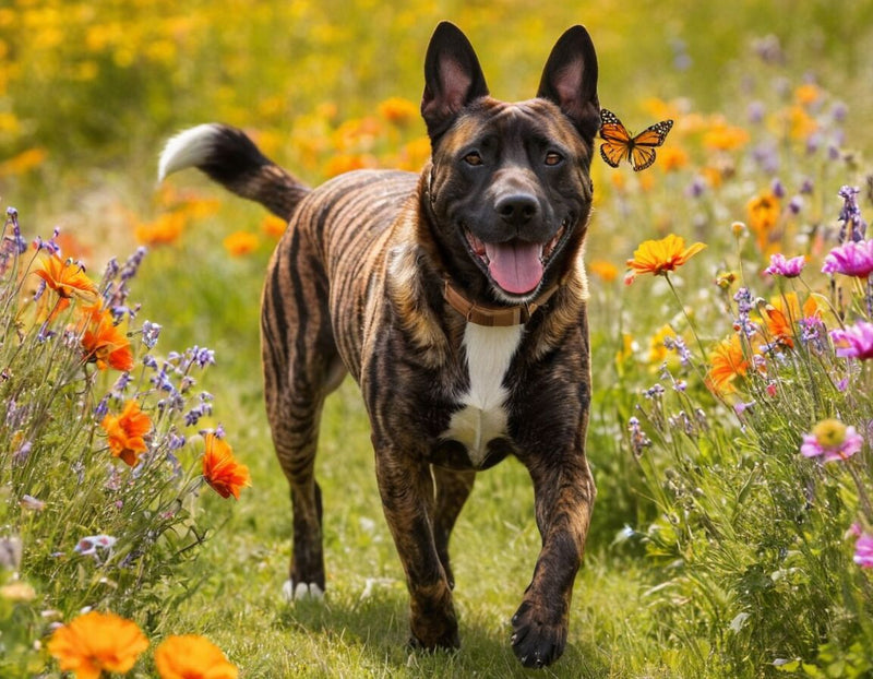 Hund mit Streifen auf dem Rücken: Brindle, Aalstrich oder seltene Mutationen?