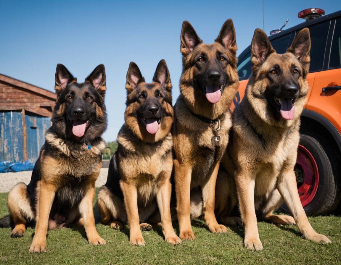 Schäferhunde-Arten: Deutscher, Belgischer, Holländischer und was sie unterscheidet