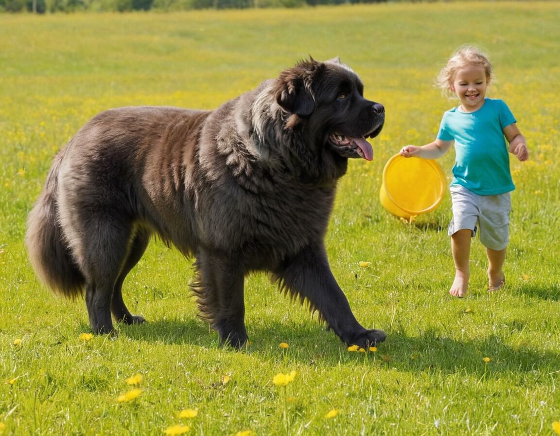 Neufundländer Grau: Charakter und Pflege dieser sanften Rasse