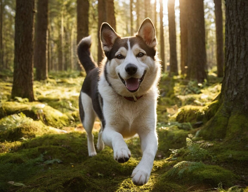 Schwarz mit Abzeichen Hund: Charakter und Pflege des Russisch-Europäischen Laika