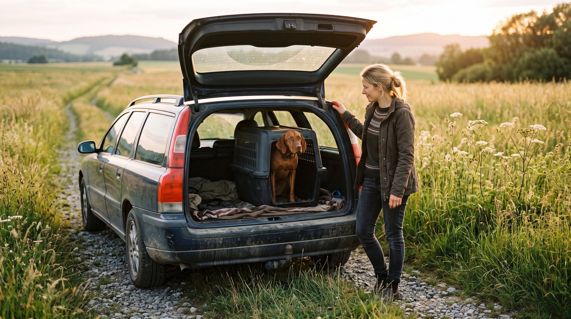 Mit dem Hund Auto fahren: sicher und ohne Übelkeit