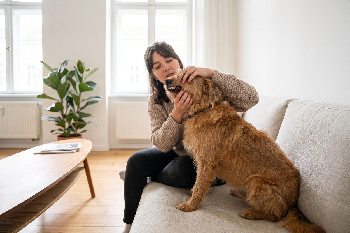 Dentisept für Hunde: Erst füttern, dann auftragen