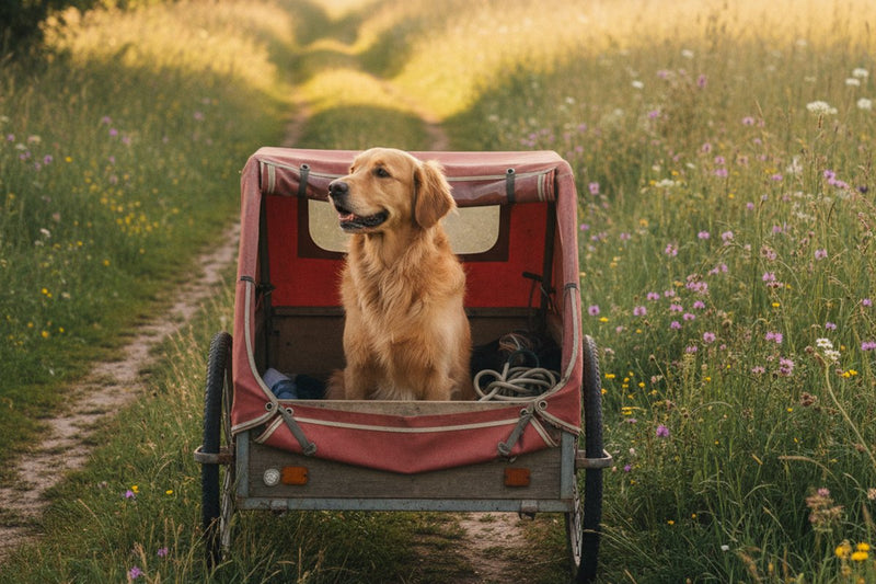 Fahrradanhänger für Hunde: Was Vorschrift ist