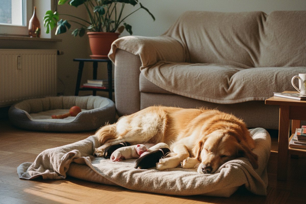 Hundegeburt: Ablauf, Vorbereitung und Warnzeichen