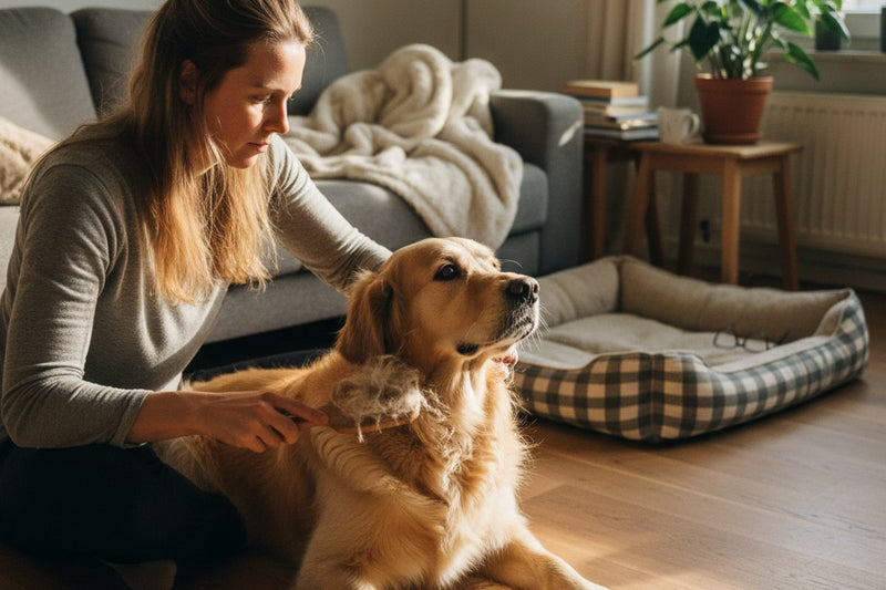 Hund haart: Fellwechsel und Haare in der Wohnung