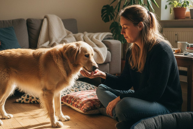 Warum leckt mein Hund mich ab? Was dahintersteckt