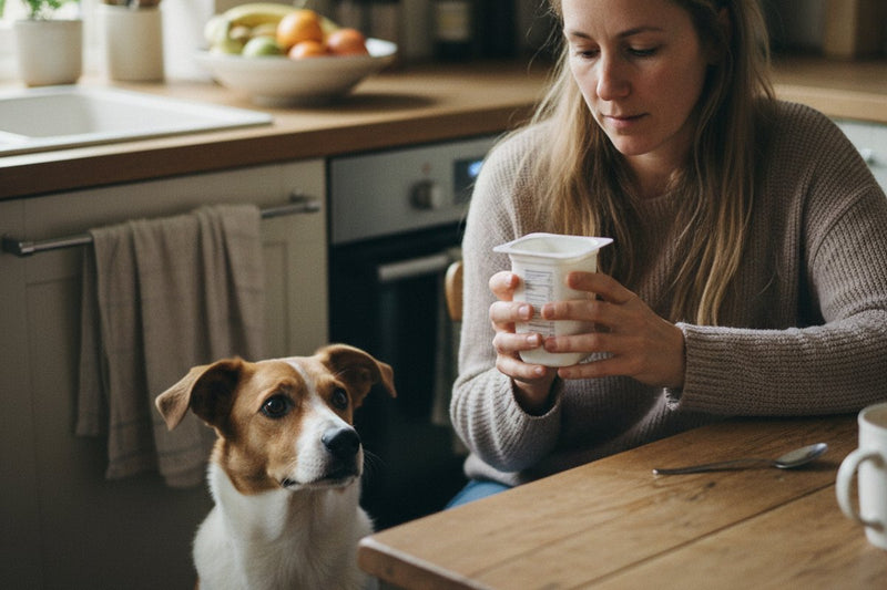 Dürfen Hunde Joghurt essen? Naturjoghurt ja, Light nein