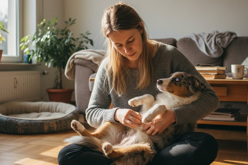 Pickel am Bauch beim Hund: Was dahintersteckt