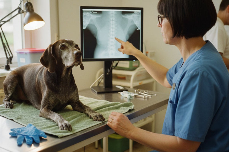 Spondylose beim Hund: Was der Röntgenbefund wirklich bedeutet