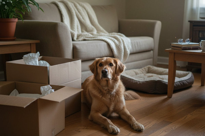 Umzug mit Hund: so bleibt der Stress überschaubar