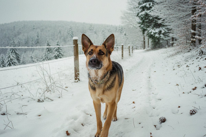 Winterspaziergänge mit dem Hund: worauf es ankommt