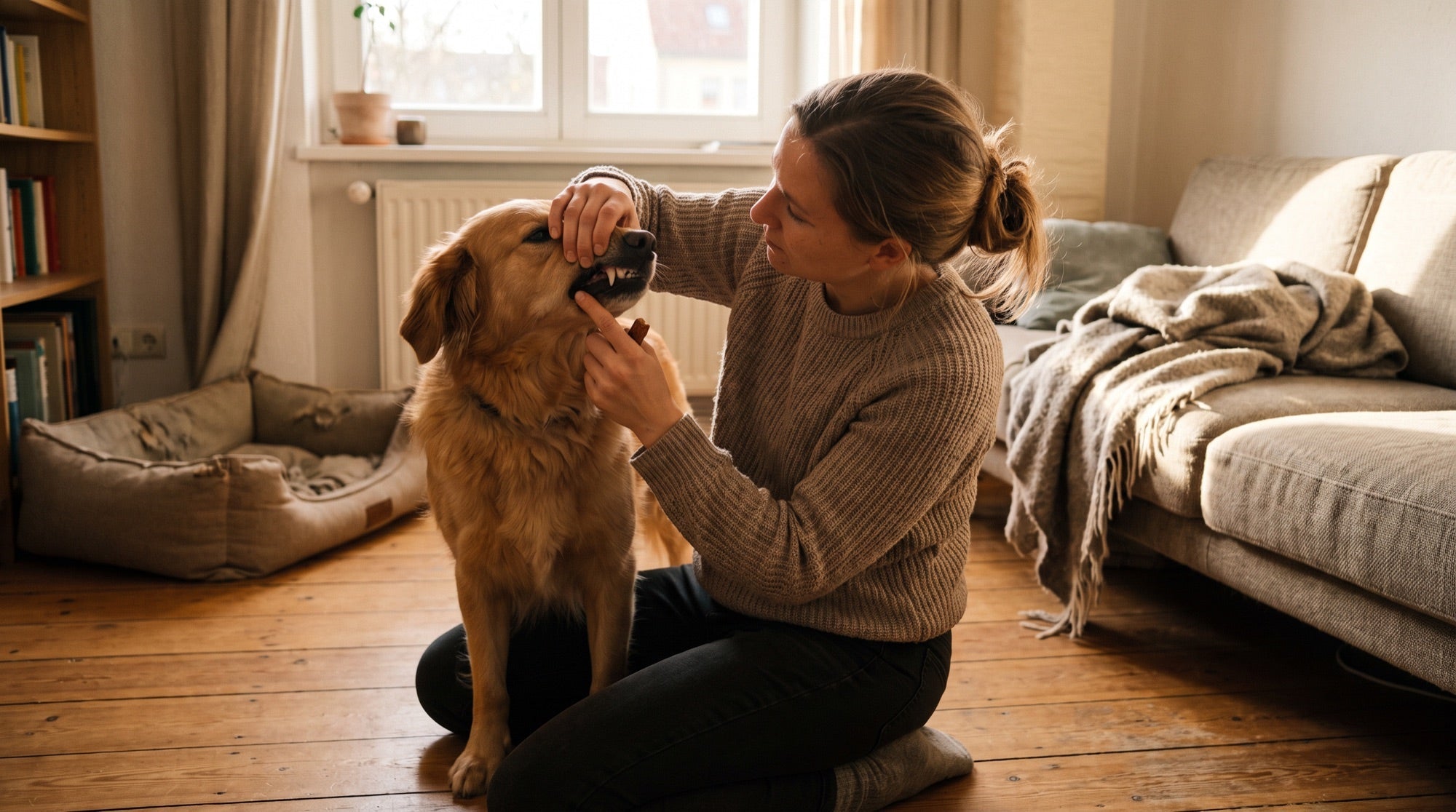 Zähne putzen beim Hund: Anleitung in 5 Schritten