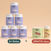 6er Set mit 2 Geschenk-Dosen gratis