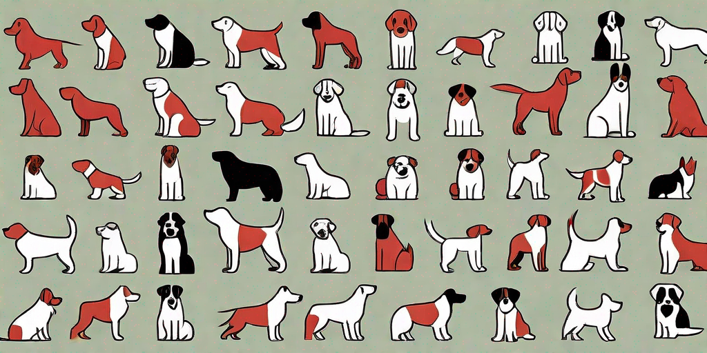 24 different breeds of dogs