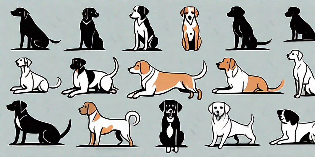 18 different breeds of dogs