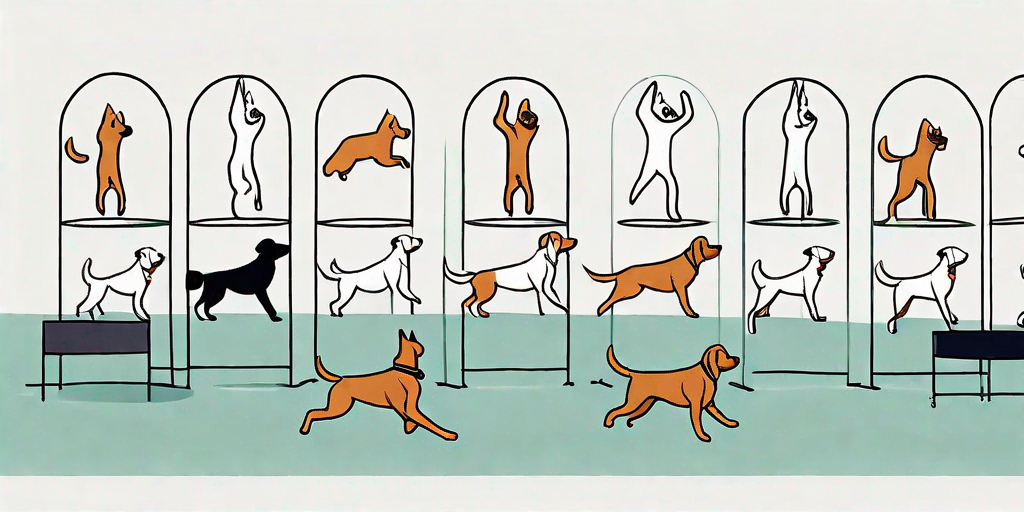 Ten different dog breeds
