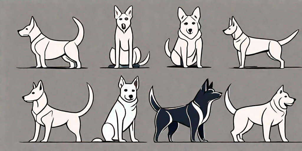 Various anime-styled dogs