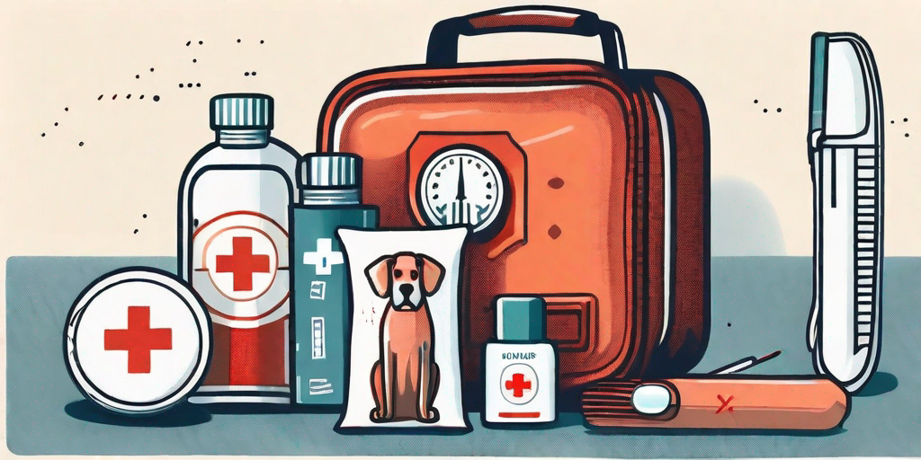 A well-organized first aid kit with essential items such as bandages