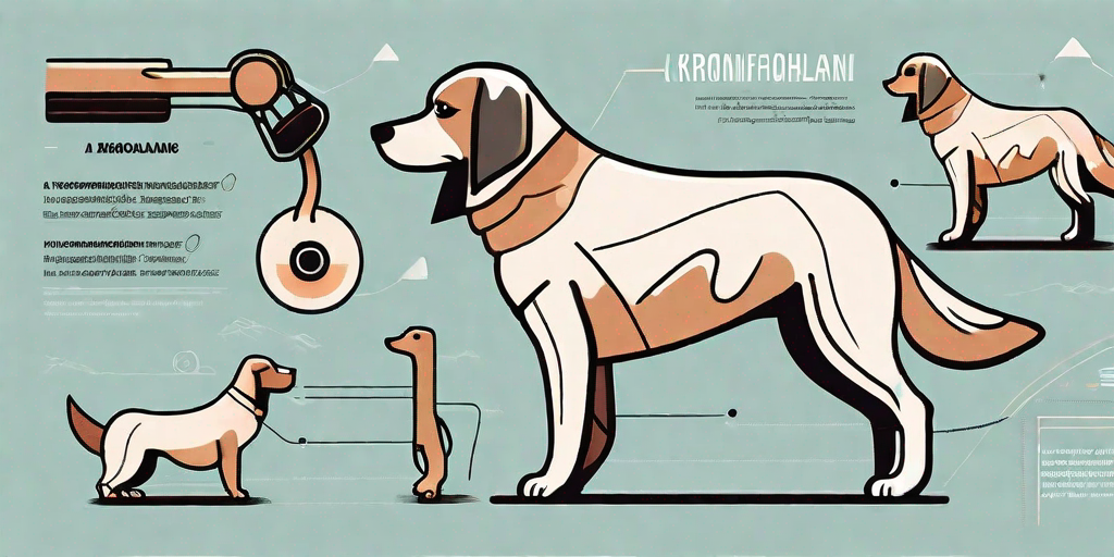 A kromfohrländer dog showcasing its distinctive characteristics like its medium size