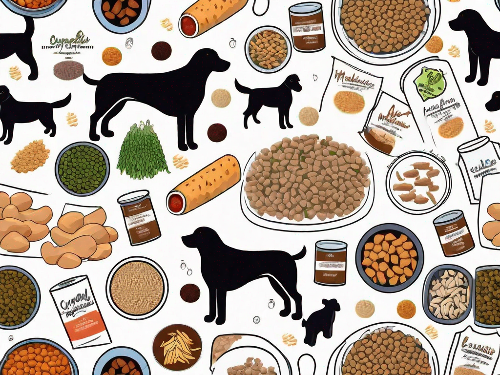 Various types of hypoallergenic dog food