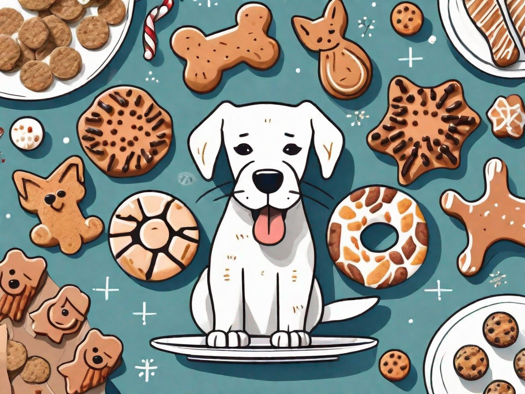 Seven different types of dog treats
