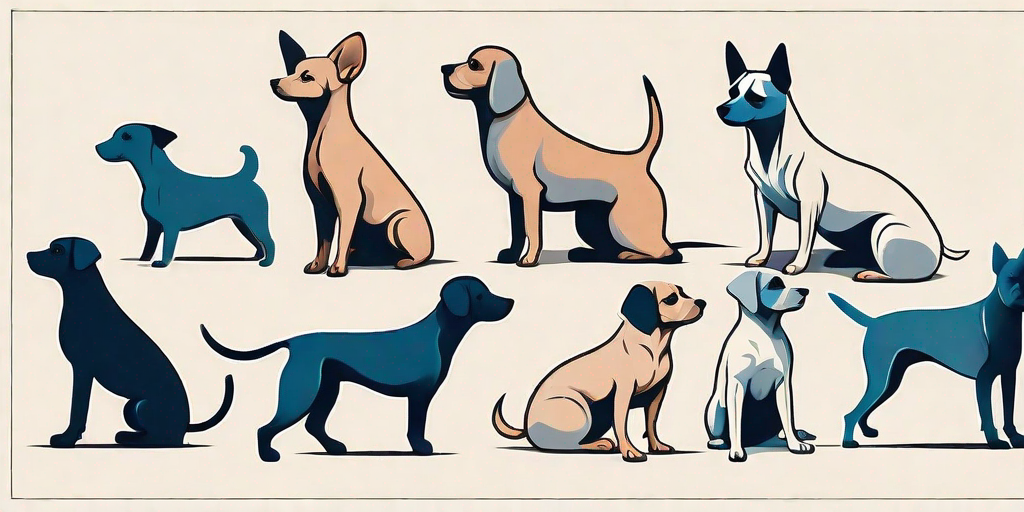 The nine smallest dog breeds in different playful poses